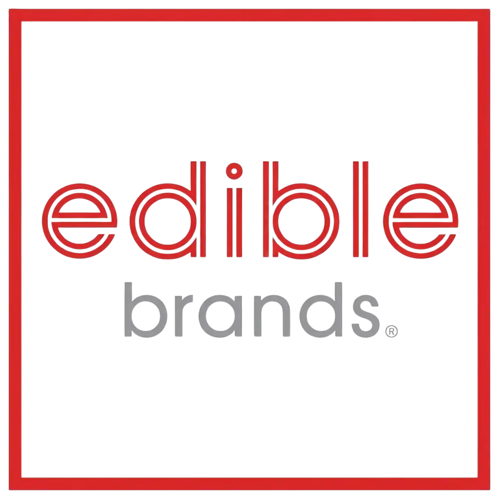 Edible Brands logo, Sponsor of LMD Conference